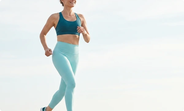 Women running